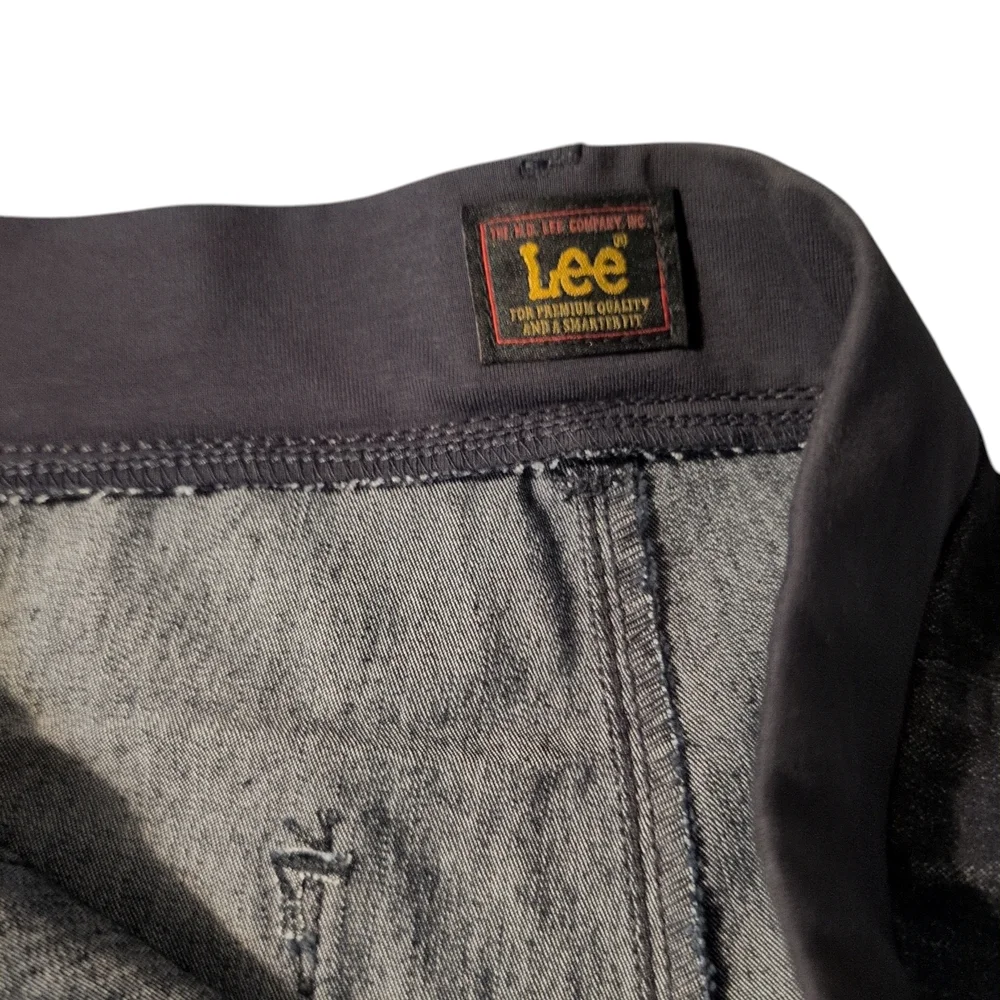 Nwt Lee Comfort Waistband Women's Fresno Denim 6" Short Stretch 14 - Picture 6 of 8